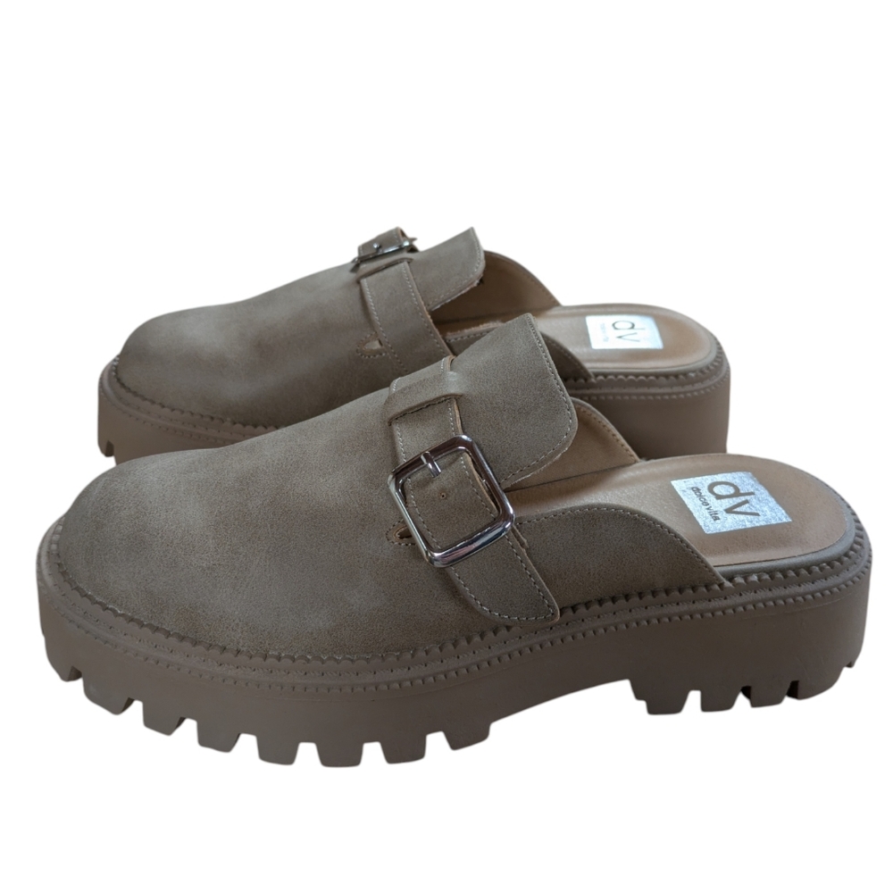 Dolce Vita Taupe Mules